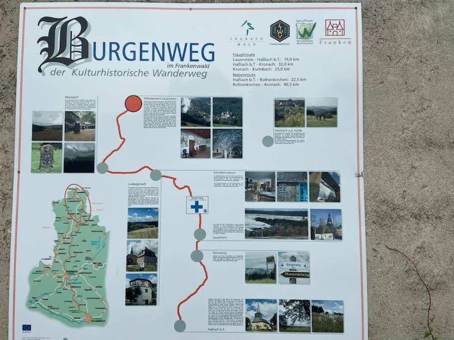 Hundeparadies Waldblick Lauenstein Ludwigsstadt Bagian luar foto